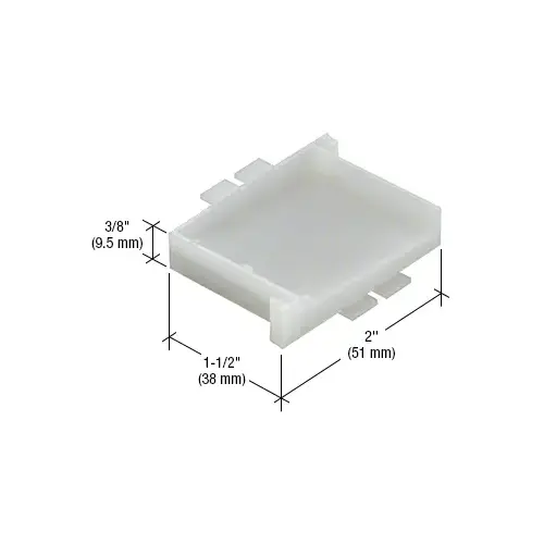 Water Deflector - 50/Pk Mill