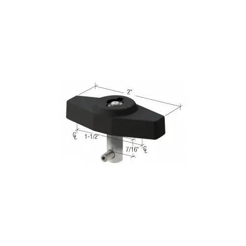 Black Anodized Access Control Key Lock Black Anodized Access Control Key Lock
