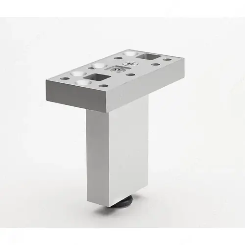 Contemporary Versatile T or L Shaped Furniture Leg - 205 Aluminum Contemporary Versatile T or L Shaped Furniture Leg - 205 Aluminum