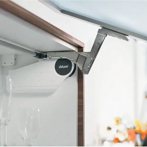 Aventos HS Type H Up/Over Lift Mechanism Set, Light Gray