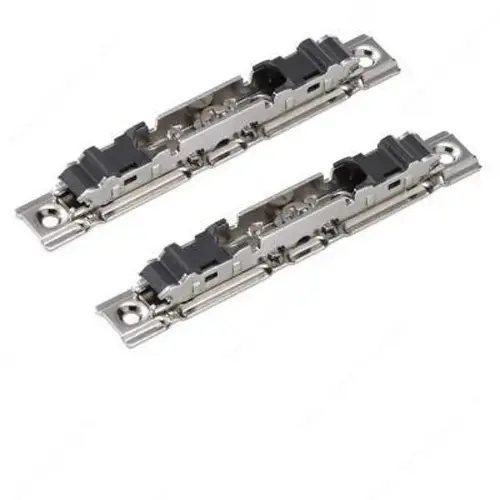 Hardware Bracket Set for Wood and Wide-Framed Aluminum Doors Pair
