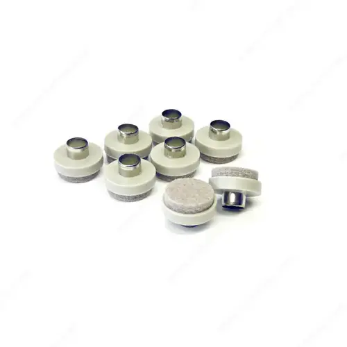 Heavy-Duty Ferrule Round Felt Glides Heavy-Duty Ferrule Round Felt Glides