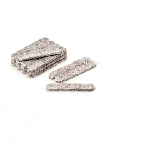 Beige Strip Felt Pads - pack of 100 Beige Strip Felt Pads - pack of 100