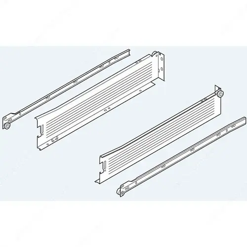 METABOX Series 320M-C15 Partial Extension Drawer Sides US Pair