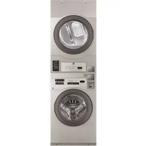 Crossover WASHER/GAS DRYER STACK 2.0 By Wascomat Coin-Operated Washer And Gas Dryer Stack