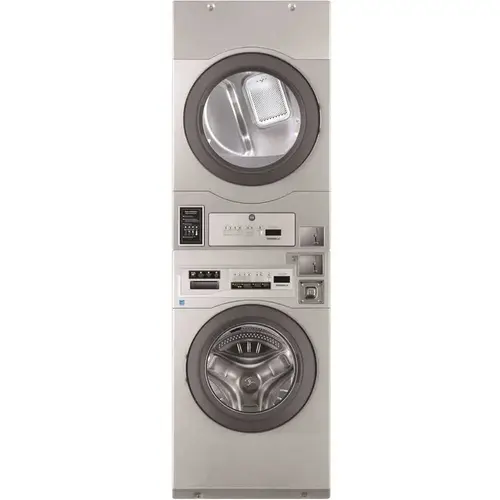 2.0 By Wascomat Coin-Operated Washer And Electric Dryer Stack