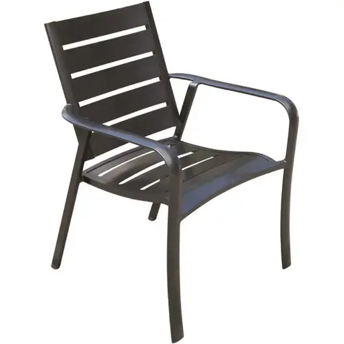 Fairhill Slat-Back Dining Chair Gunmetal Fairhill Slat-Back Dining Chair Gunmetal