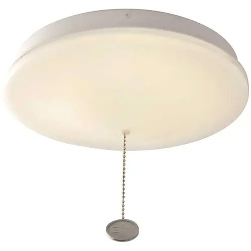 10" White Closet Light Pull Chain 10" White Closet Light Pull Chain