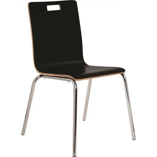 Bushwick Bentwood Chair, 34", Black