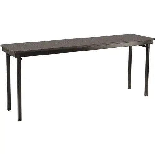 Max Folding Table, Mdf Core/protectedge, Grey, 18" X 72" Max Folding Table, Mdf Core/protectedge, Grey, 18" X 72"