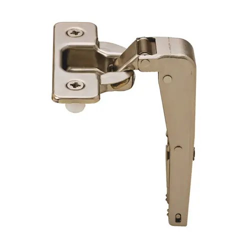 Blind Corner Concealed Hinge, Salice, 110 degree Opening Angle, Nickel-Plated For press fitting C7R6NE9AC Salice Silentia +, Dowel mounting; inset overlay; Model C7R6NE9AC Blind Corner Concealed Hinge, Salice, 110 degree Opening Angle, Nickel-Plated For press fitting C7R6NE9AC Salice Silentia +, Dowel mounting; inset overlay; Model C7R6NE9AC
