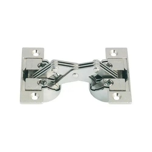 Miter Hinge, GS 45/90, 135 degree Opening Angle For doors and flaps, GS 45, opening angle 135 degree Nickel plated Miter Hinge, GS 45/90, 135 degree Opening Angle For doors and flaps, GS 45, opening angle 135 degree Nickel plated
