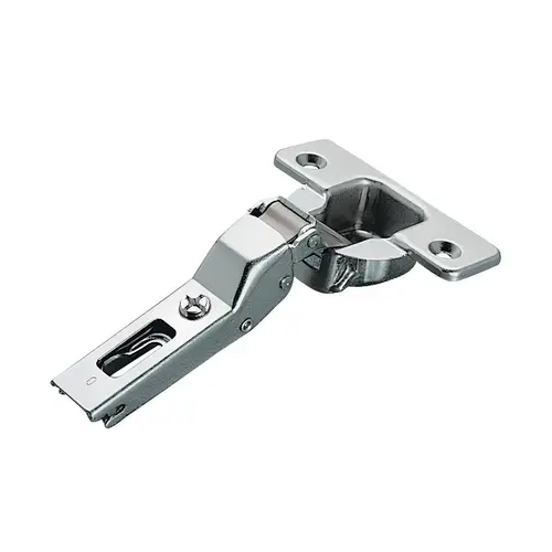 Concealed Hinge, Salice 200 Series, 120 degree Opening Angle, Half Overlay C2P9G99 For wooden doors, for standard applications with convenient opening angle, Self close, screw mounting, model C2P9G99 Nickel plated