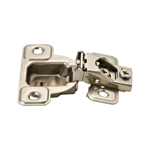 Concealed Hinge, Salice Face Frame 3 Cam, 106 degree Opening Angle, Self Close CSP3299NR 1" Overlay, model CSP3299NR Screw-on Concealed Hinge, Salice Face Frame 3 Cam, 106 degree Opening Angle, Self Close CSP3299NR 1" Overlay, model CSP3299NR Screw-on