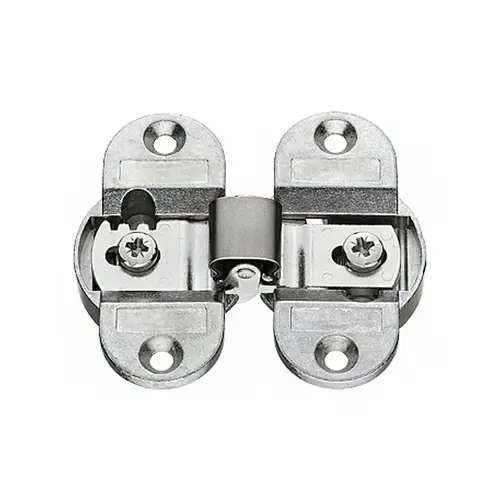 Folding Door Institutional Hinge, Aximat, Opening Angle 180 degree for Hawa Multifold, Nickel finish Zinc plated Folding Door Institutional Hinge, Aximat, Opening Angle 180 degree for Hawa Multifold, Nickel finish Zinc plated