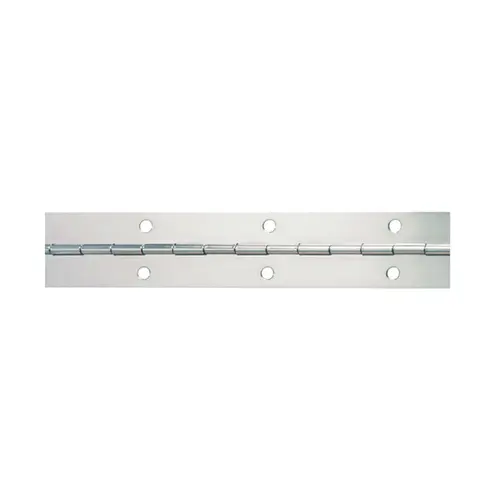 Piano Hinge, 72" Stainless steel For furniture, cabinetry, and marine applications, width: 2", stainless steel 304 Piano Hinge, 72" Stainless steel For furniture, cabinetry, and marine applications, width: 2", stainless steel 304