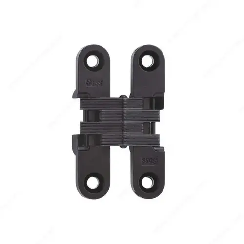 Concealed Steel Hinge - Model #204 Pair Black