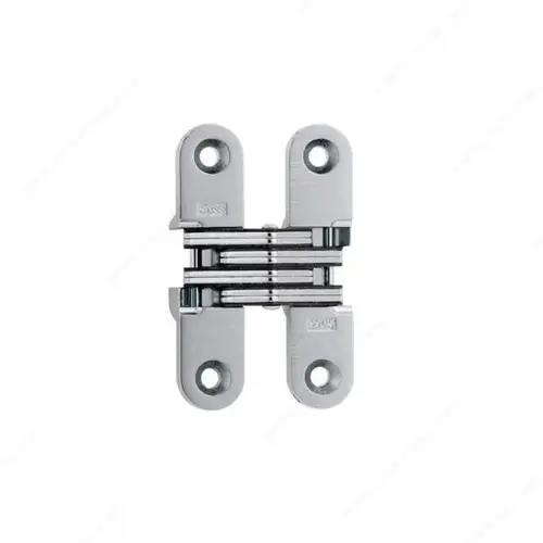 Concealed Steel Hinge - Model #208 Satin Chrome