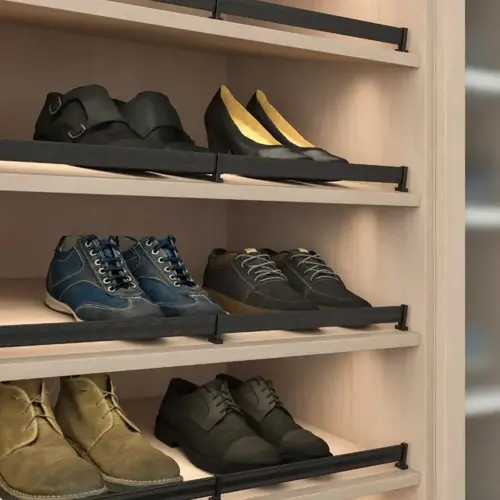 Design-R Shoe Rails Matte Black Design-R Shoe Rails Matte Black