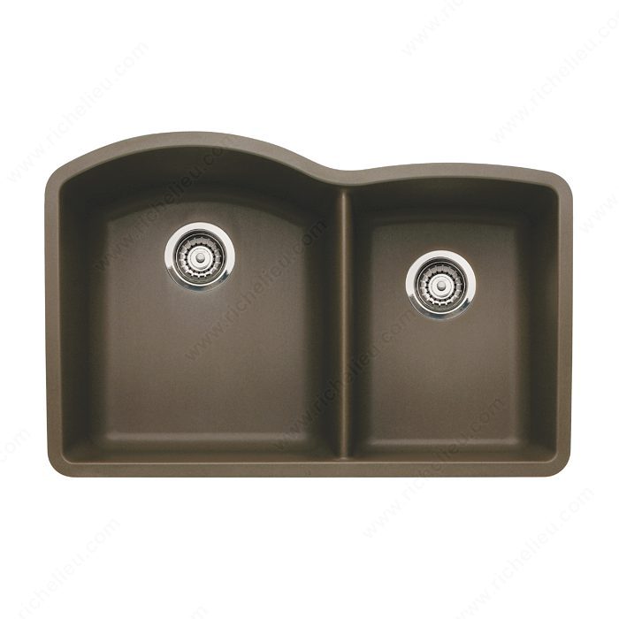 Blanco 4816U250 Sink - Diamond U 1 3/4 (Double) Caf