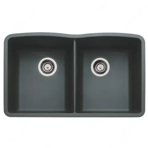 Sink - Diamond U 2 (Double) Anthracite