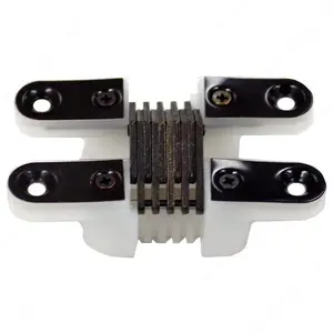 Ceam 49930190 Plastic Concealed Hinge with 180 Opening Angle Bronze