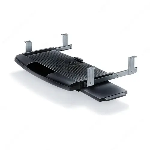 Fixed Pullout Keyboard Drawer Black Fixed Pullout Keyboard Drawer Black