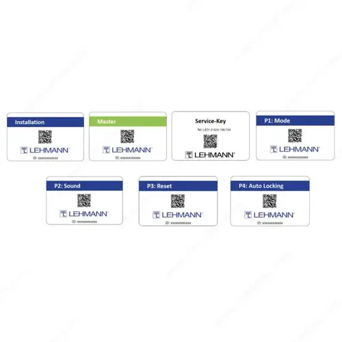 RFID Programming Card Set RFID Programming Card Set