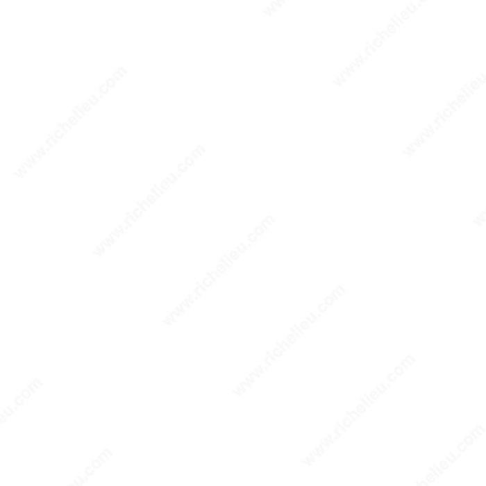 Richelieu Hardware G253910124 Gloss Elegant  Edgebanding - White 25391