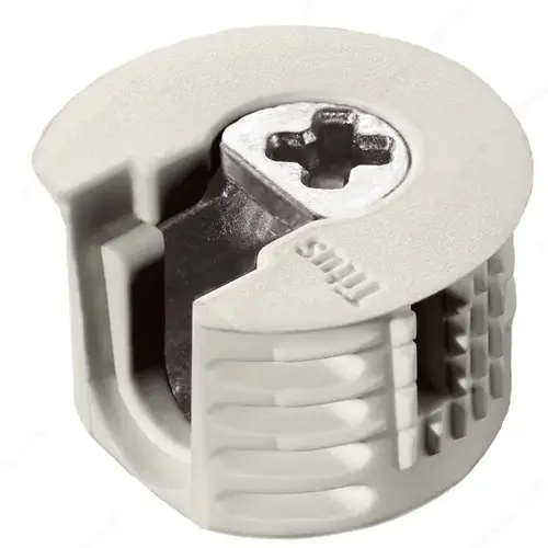 Flush Knock-in Housing, Non-Outrigger, Side-Insertion Light Gray Flush Knock-in Housing, Non-Outrigger, Side-Insertion Light Gray