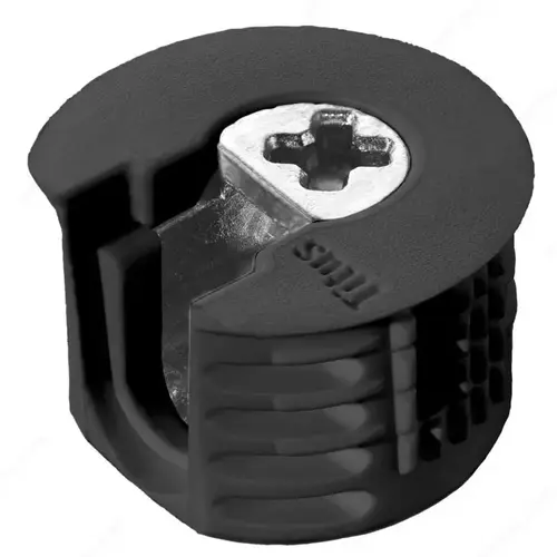 Flush Knock-in Housing, Non-Outrigger, Side-Insertion Black Flush Knock-in Housing, Non-Outrigger, Side-Insertion Black