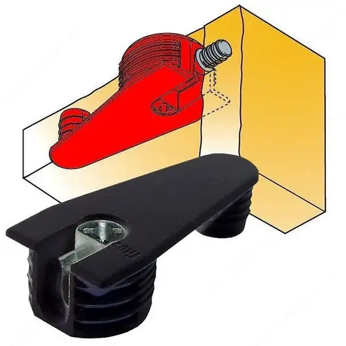 Quickfit-Expando Housing Outrigger - Combined Assembly (front and top) Black