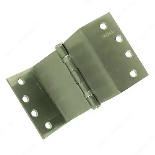 Ball Bearing Swing Clear Hinge Brushed Chrome