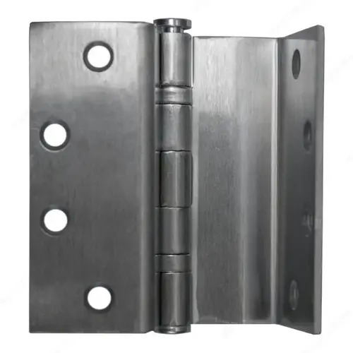 Ball Bearing Swing Clear Hinge Brushed Nickel