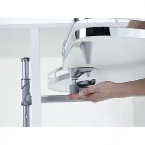 Richelieu Hardware 693803100 Soft-Closing Mechanism for LeMans II Pair Gray