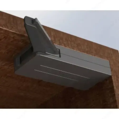 Heavy Duty Damper Catch Black Heavy Duty Damper Catch Black