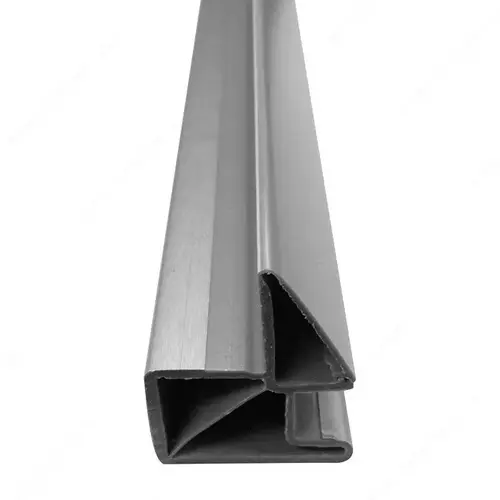 16 mm (5/8") - Face-Mounted Track Aluminum 16 mm (5/8") - Face-Mounted Track Aluminum