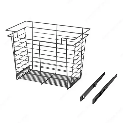 Design-R Pull-Out Wire Basket Matte Black Design-R Pull-Out Wire Basket Matte Black