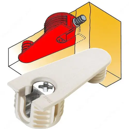 Quickfit-Expando Housing Outrigger - Top assembly only Antique White Quickfit-Expando Housing Outrigger - Top assembly only Antique White