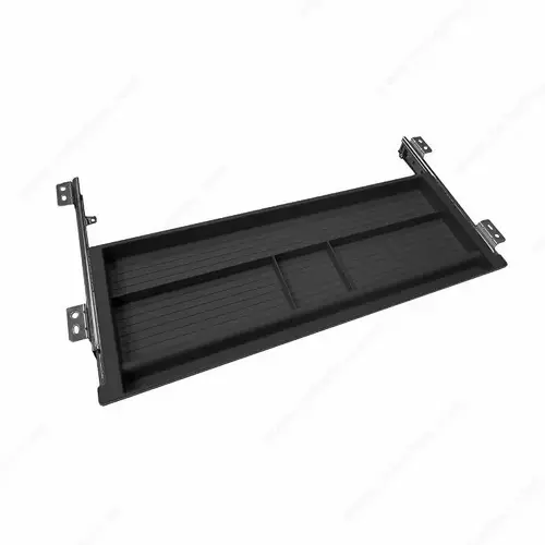 Mini Undermount Storage Drawer Black Mini Undermount Storage Drawer Black