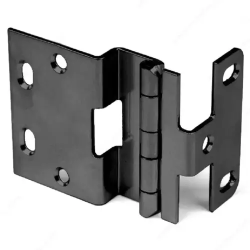 1/2" Overlay Institutional Hinge Black 1/2" Overlay Institutional Hinge Black