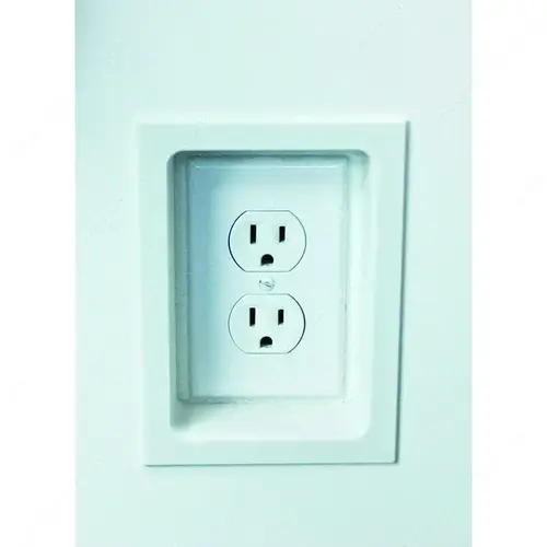 Single Electric Trim Ring White Single Electric Trim Ring White