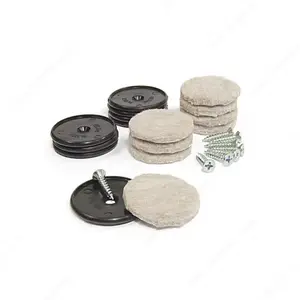 ECO FELTAC 93106 Beige Screw-on Felt Pads