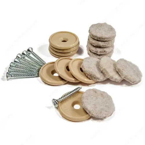 ECO FELTAC(TM) Nail-on Felt Pads ECO FELTAC(TM) Nail-on Felt Pads