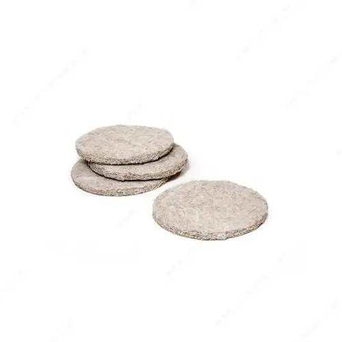 Beige Round Felt Pads Beige Round Felt Pads