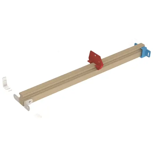 Central Undermount Wood Slide