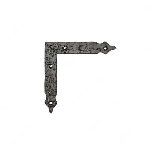 Traditional Decorative Corner Bracket for Barn Door - 9544