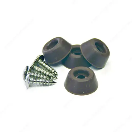 Screw-On Rubber Bumpers - pack of 10 Screw-On Rubber Bumpers - pack of 10