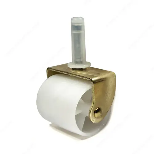Bed Frame Casters White / Brass Bed Frame Casters White / Brass