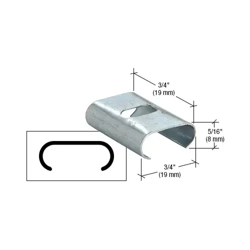 Snap Clip for DS037- 21 Clips and Screws Mill